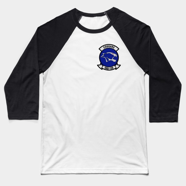Electronic Attack Squadron 139 (VAQ-139) Baseball T-Shirt by Airdale Navy